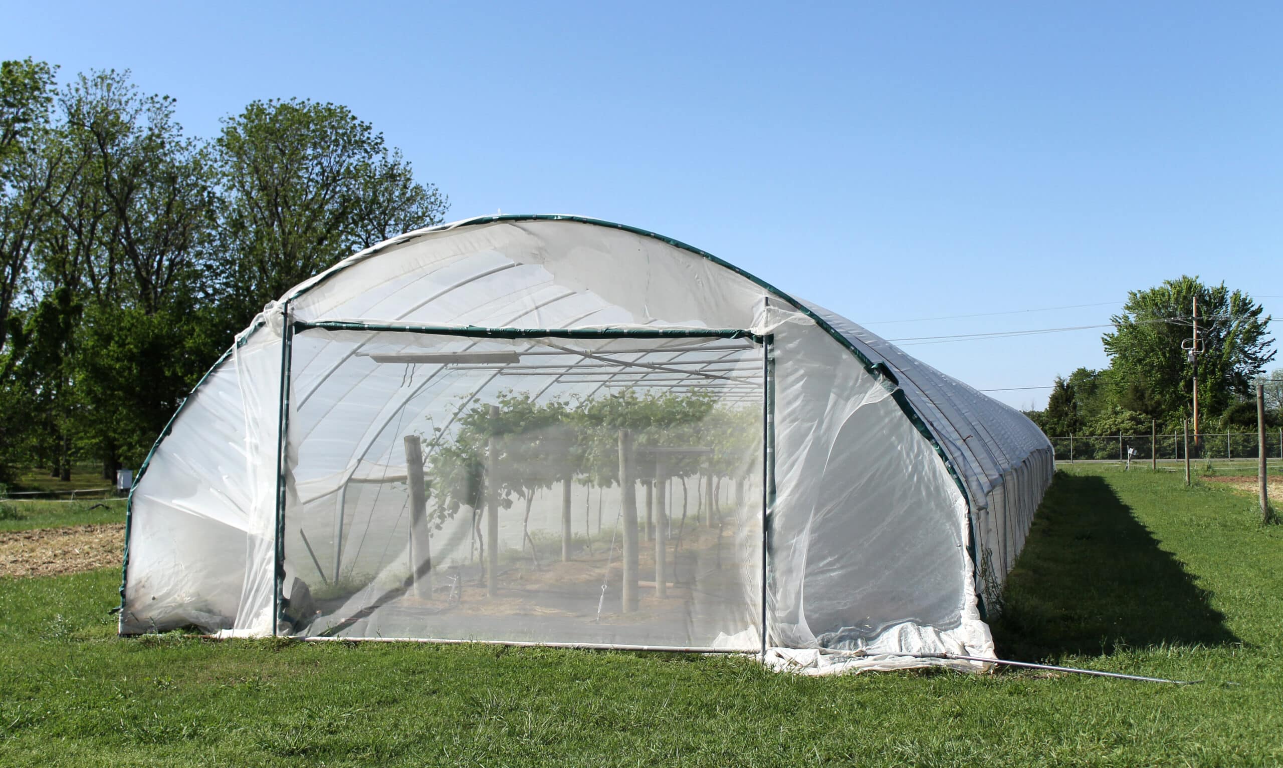 25-foot by 200-foot Haygrove Super Solo High Tunnel