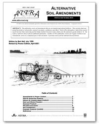 Alternative Soil Amendments cover