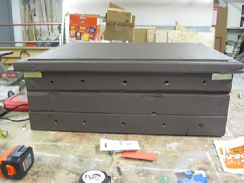 completed worm bin