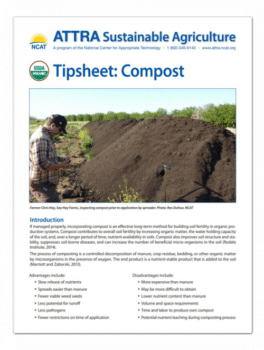 Tipsheet: Compost cover