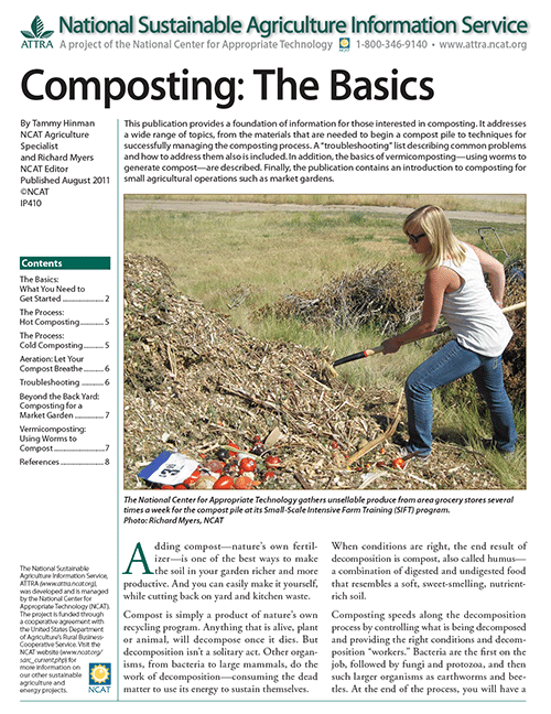 Composting: The Basics cover