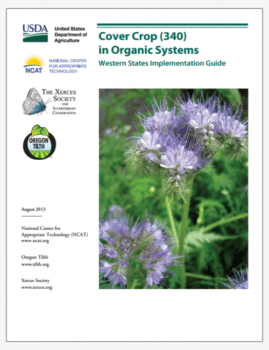 Cover Crop (340) in Organic Systems cover