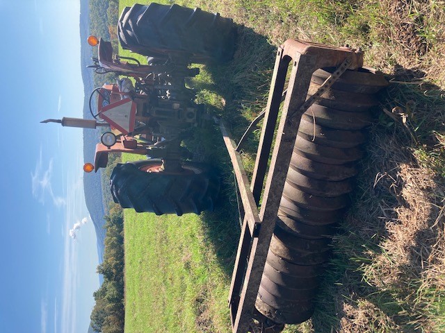 small cultipacker used to lightly cover seeds and compact the soil surface