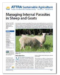 Managing Internal Parasites in Sheep and Goats cover