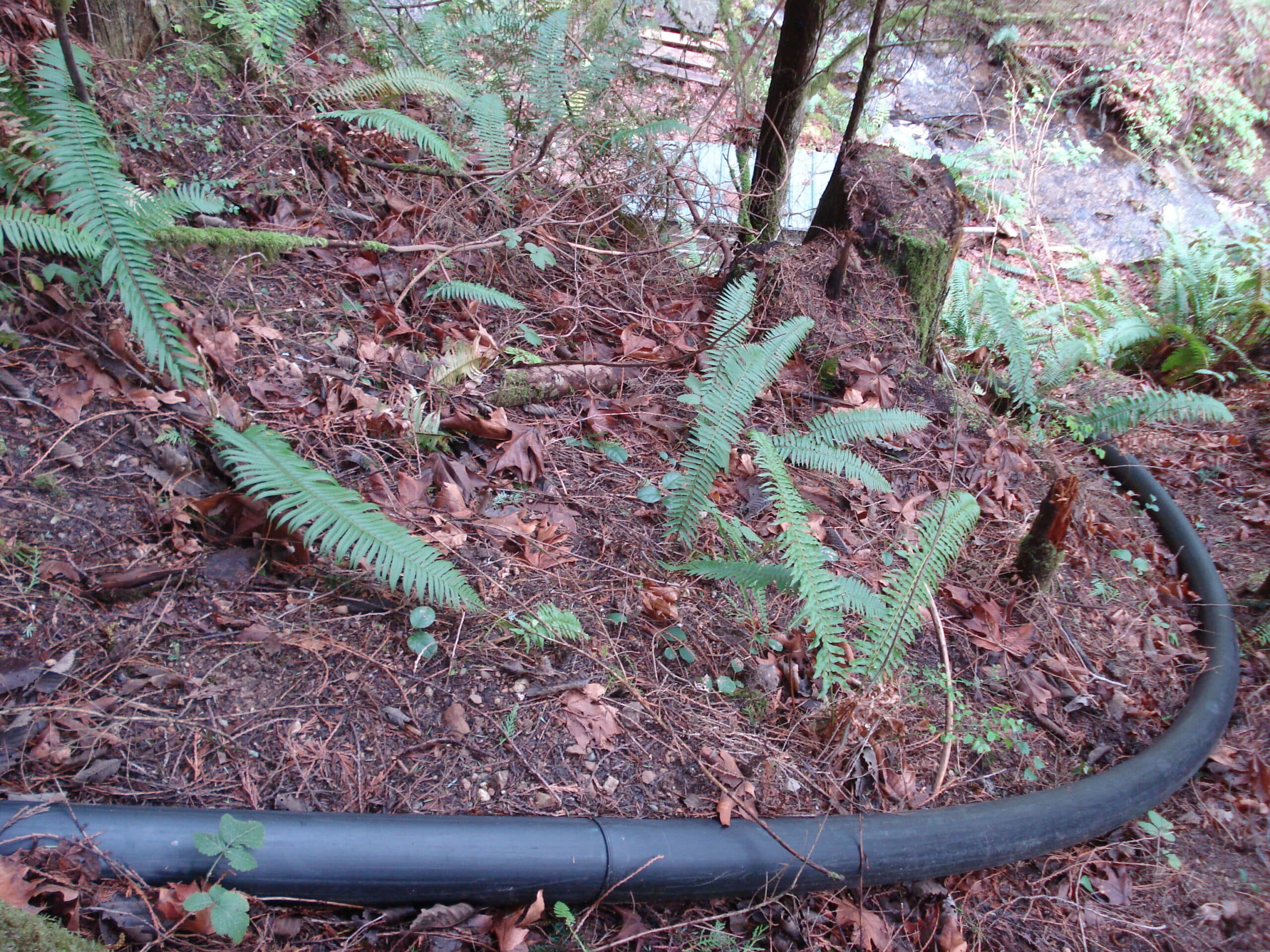 The penstock is sized and selected for each site. Often, a pressurerated steel or plastic pipe is used. 
