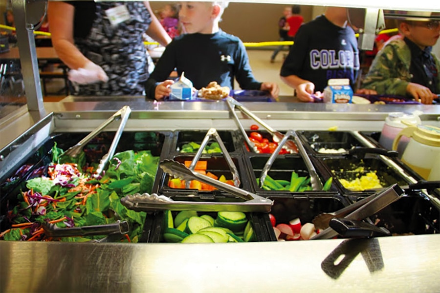 Yellow pea falafel: Cover crops come to the cafeteria