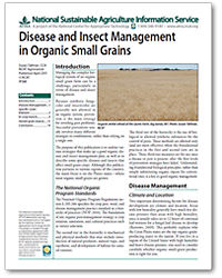 Disease and Insect Management in Organic Small Grains cover