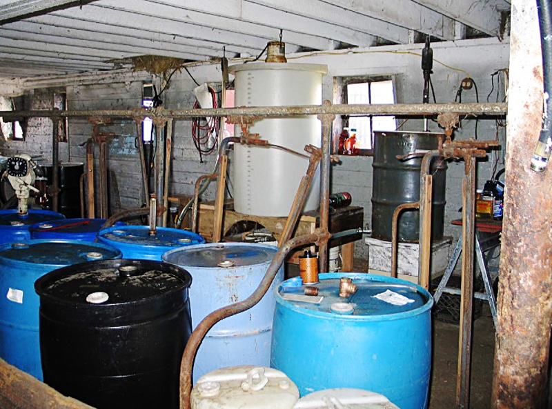 storage barrels