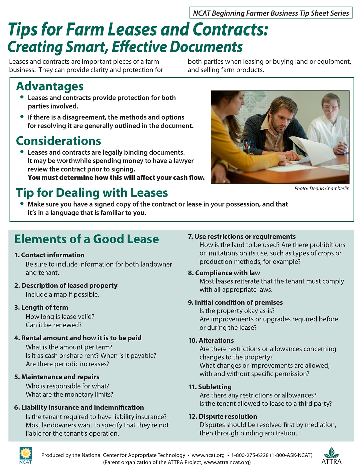Tips for Farm Leases and Contracts: Creating Smart, Effective Documents cover