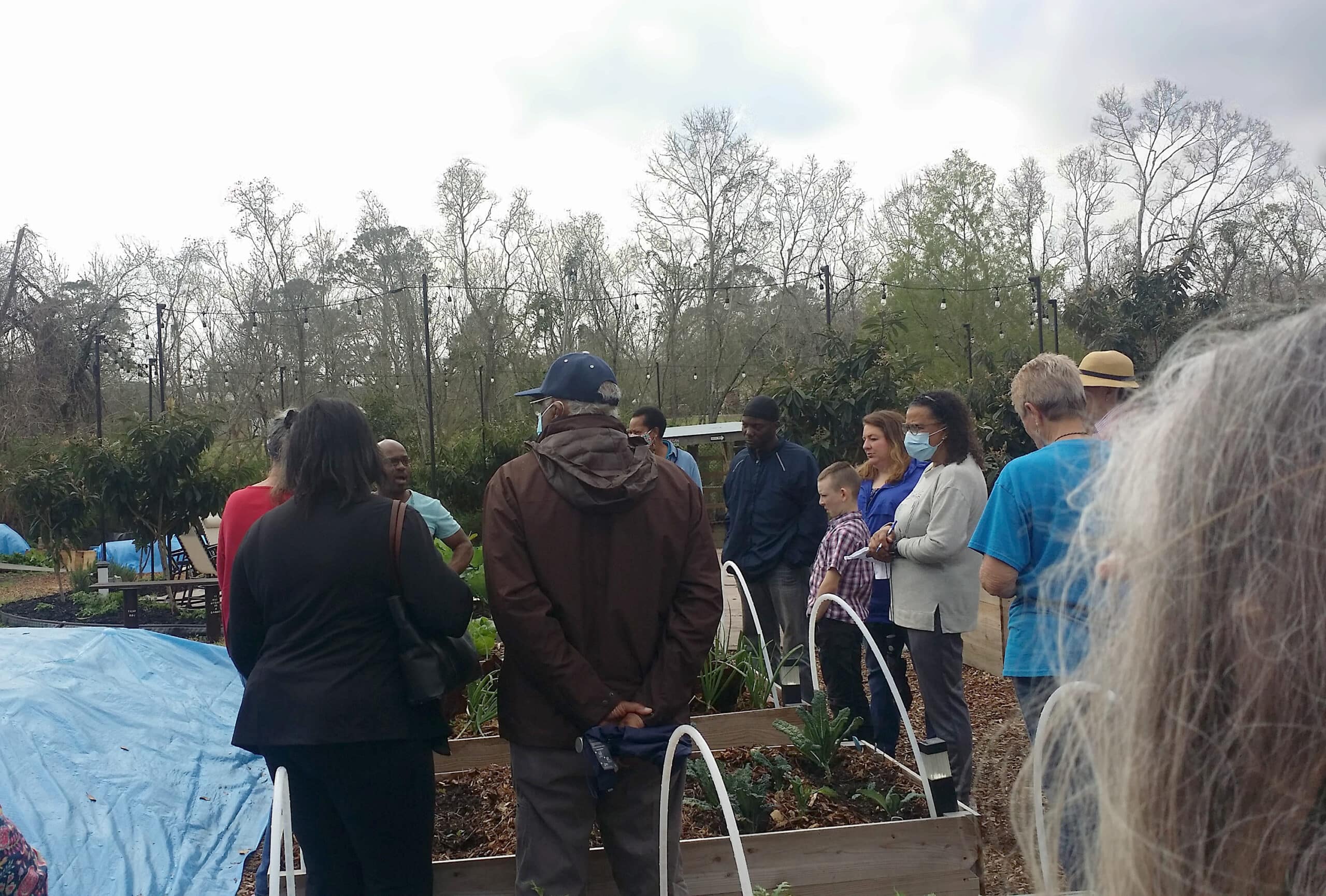 Foto de Tracy Galloway, de la granja familiar Galloway, en Ocean Springs, Misisipi. 