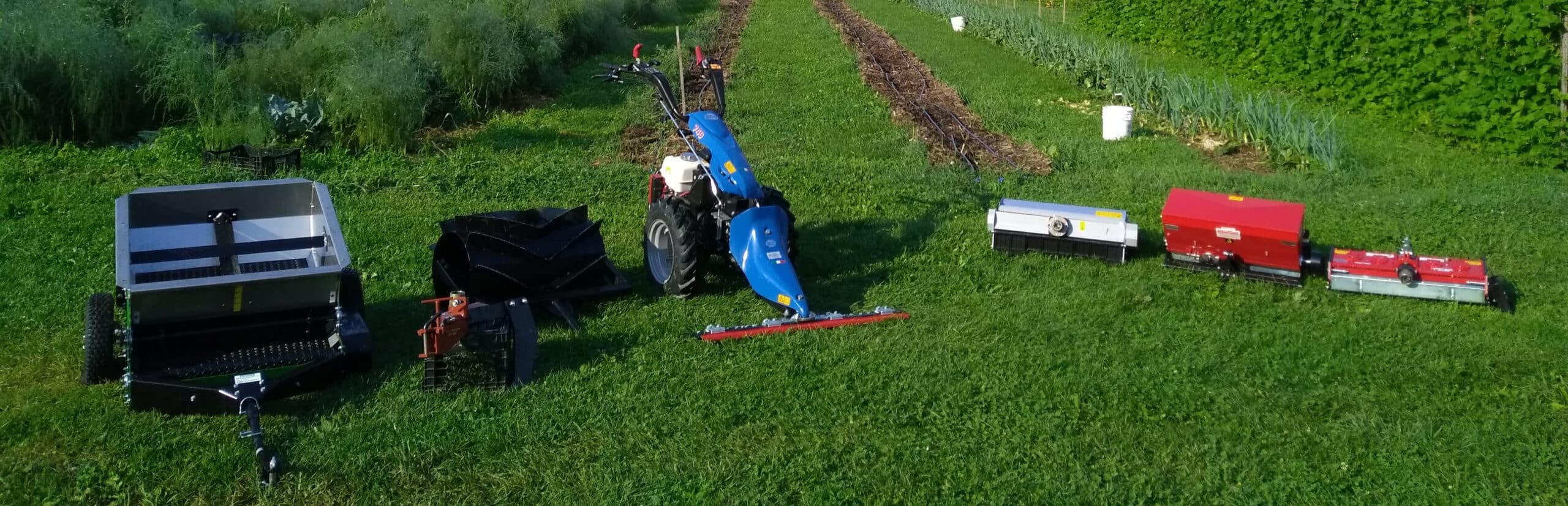 BCS tractor and implements