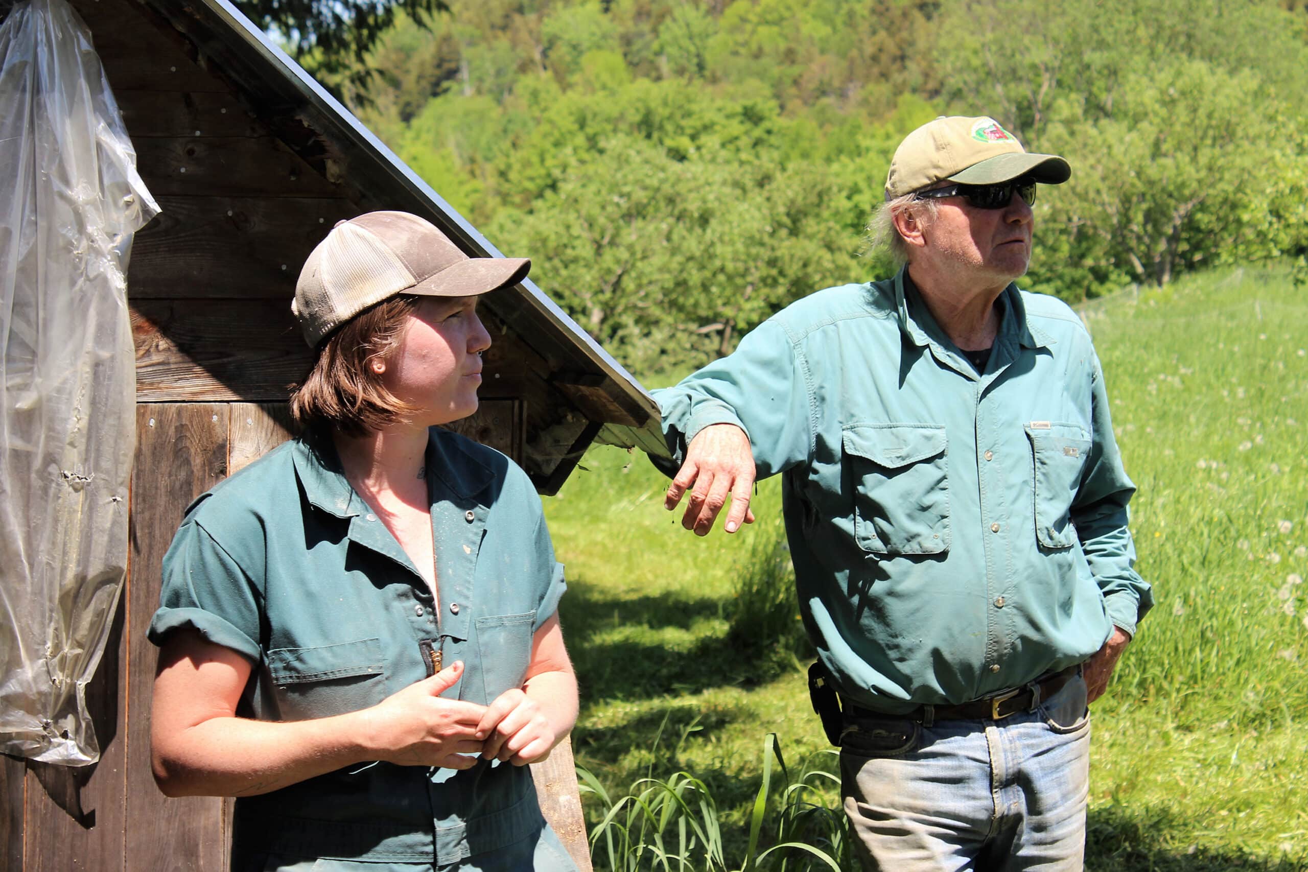 Dos generaciones de agricultores en Hillside Farm/Pearce’s Pasture Poultry, Vermont