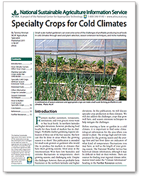 Specialty Crops for Cold Climates cover
