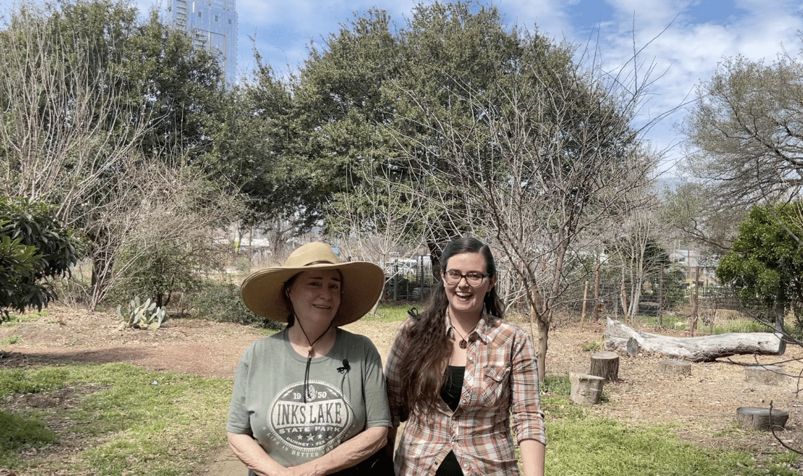 Organizers at Festival Beach Food Forest