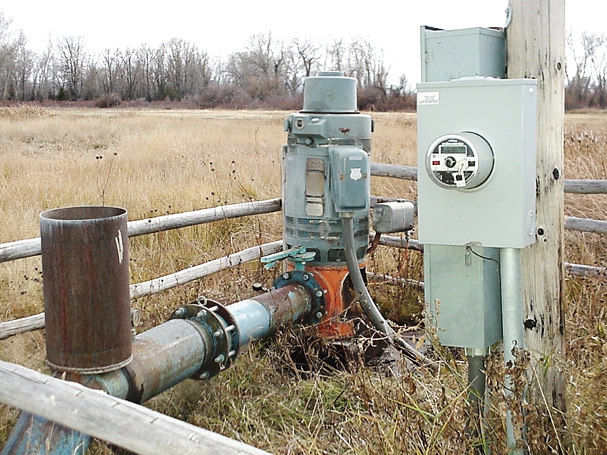 deep well turbine pump