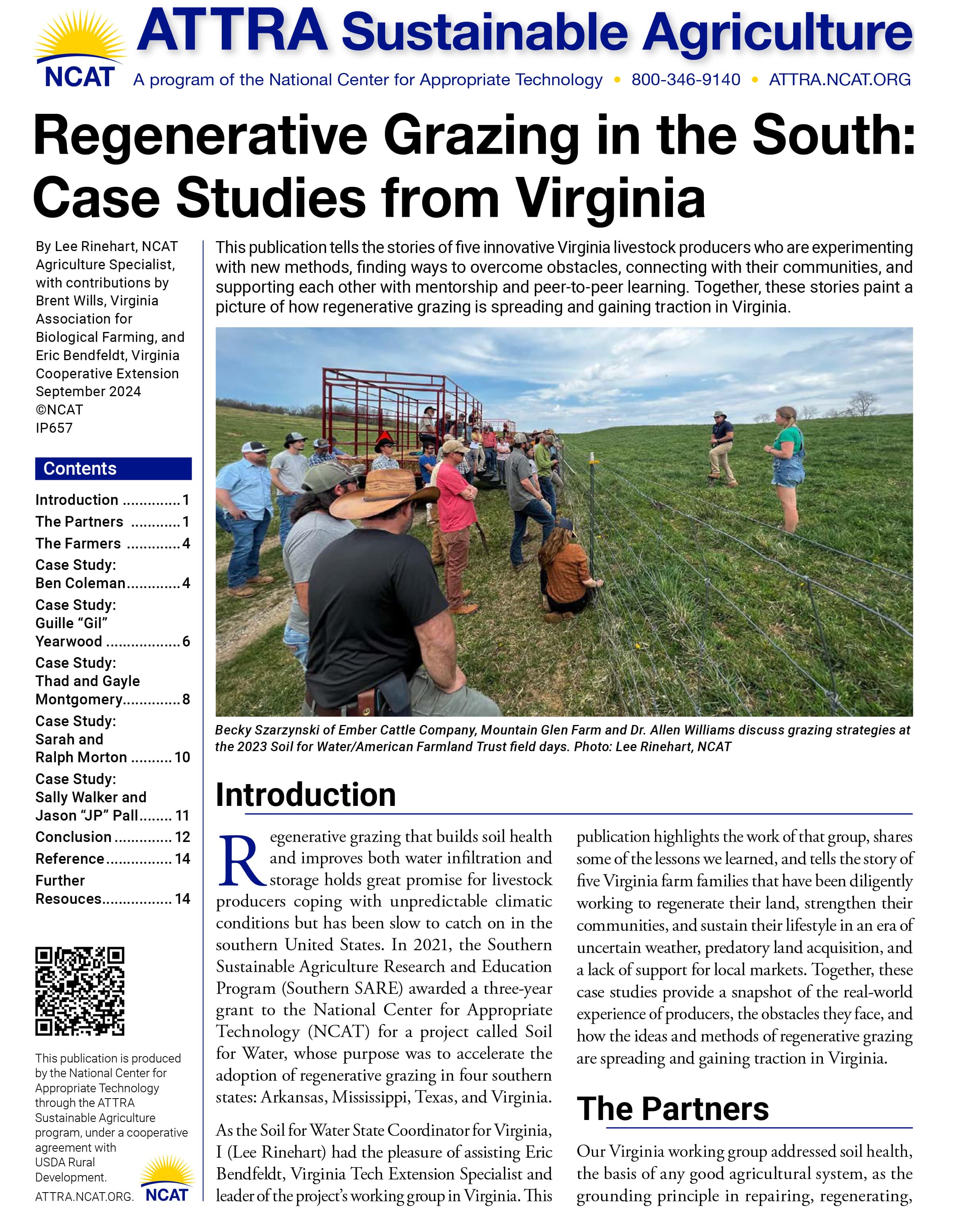 Regenerative Grazing in the South: Case Studies from Virginia cover