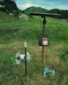 Solar fence charger
