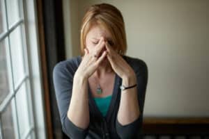 sad woman