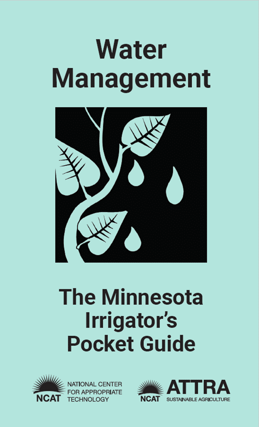 The Minnesota Irrigator’s Pocket Guide cover