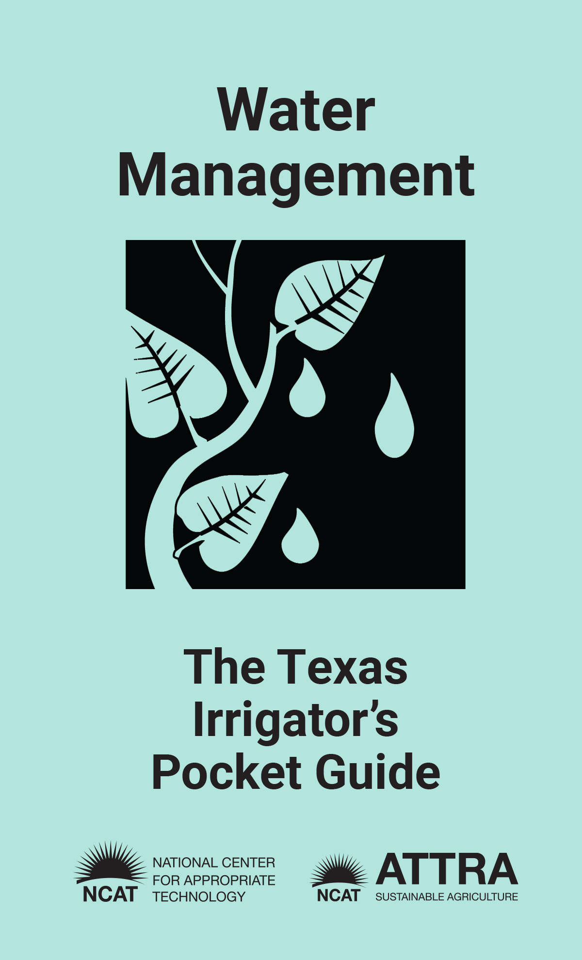 The Texas Irrigator’s Pocket Guide cover