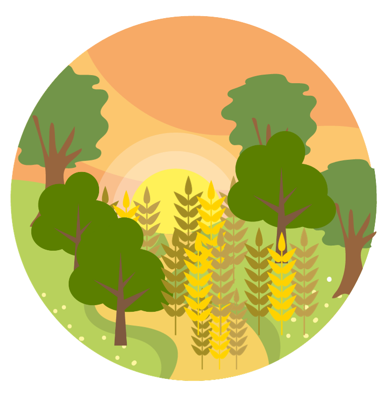 graphic representing alley cropiing