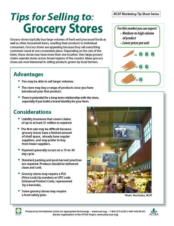 Portada: Consejos para vender a tiendas de alimentación