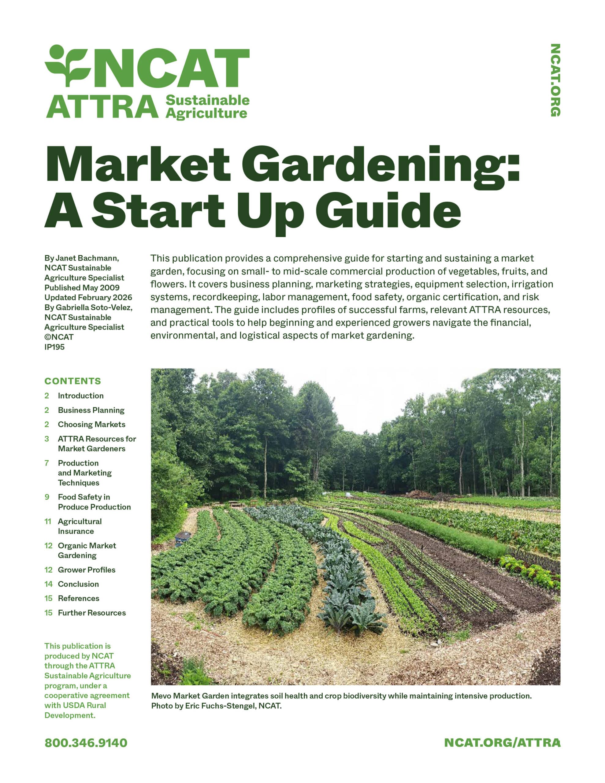 Market Gardening: A Start Up Guide cover