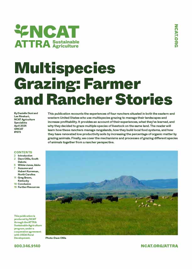 Pastoreo multiespecífico: Portada de «Historias de agricultores y ganaderos»