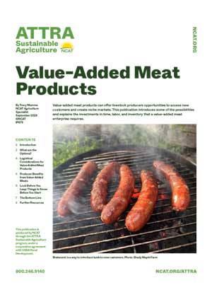 Value-Added Meat Products cover